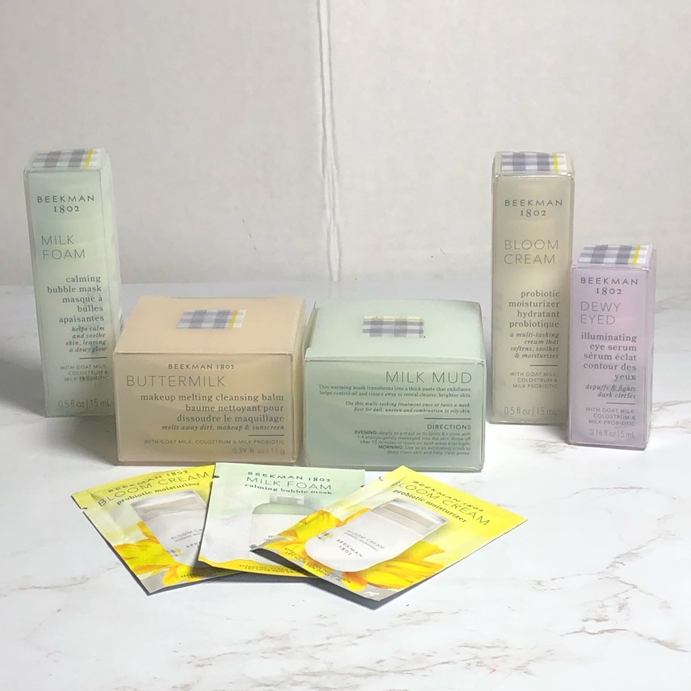 BEEKMAN 1802 SKINCARE SAMPLER SET